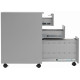 Thurrock Narrow Lockable Steel Mobile Pedestal